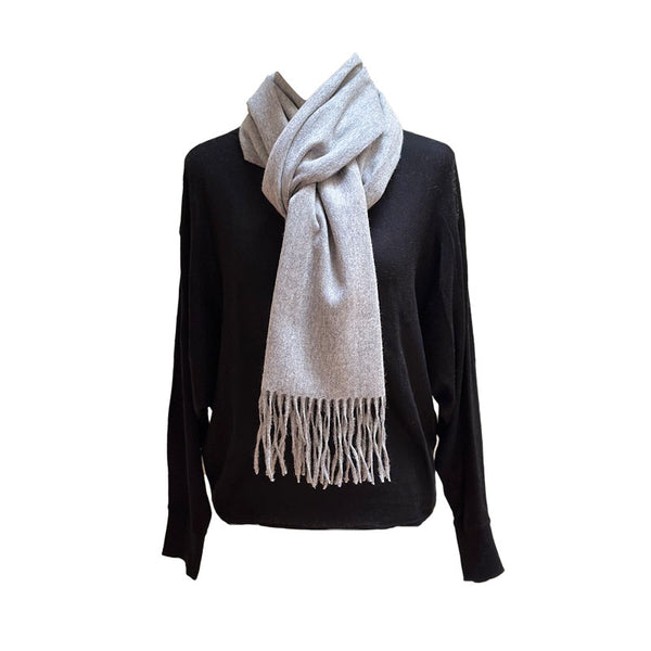 Woven Cashmere + Wool Scarf