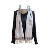 Woven Cashmere + Wool Scarf