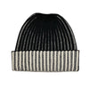 Cashmere Reversible Rib Hat